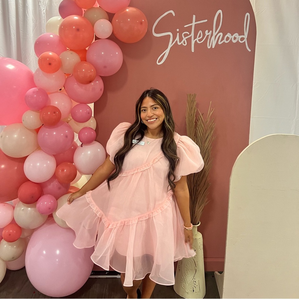 The Pink Babydoll Dress